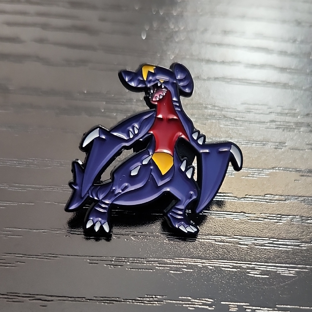 Pokemon Garchomp Enamel Pin